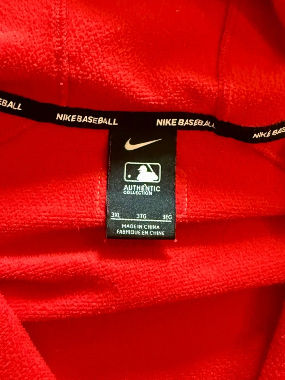 Nike Men's Cincinnati Reds Authentic Collection Performance Jacket - Red - 3XL - Picture 3 of 3